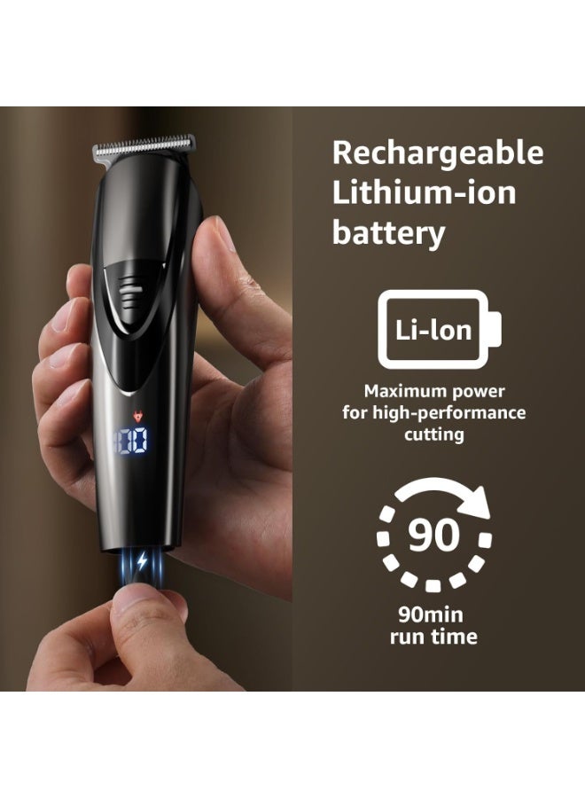 general Beard Trimmer for Men: Professional Barber Hair Clippers - 12-in-1 Cordless Grooming Kit - Waterproof Electric Razor with Turbo Speed & Precision Blades - Image 4